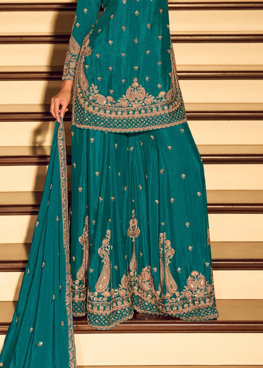 Teal Grace Chinon Set
