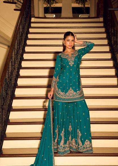 Teal Grace Chinon Set