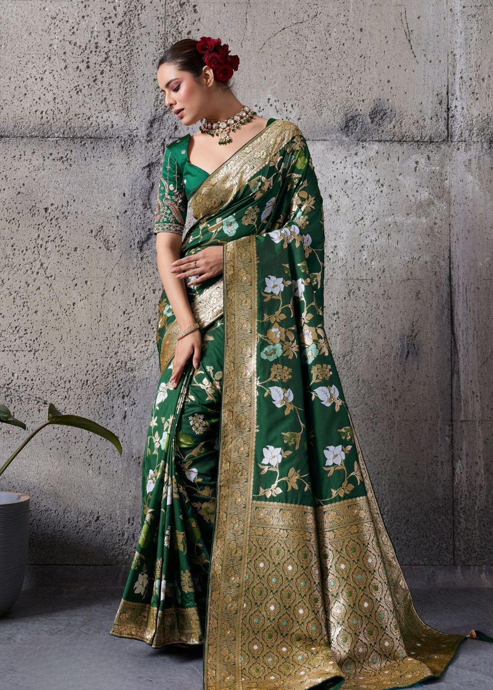 Emerald Green Signature Silk