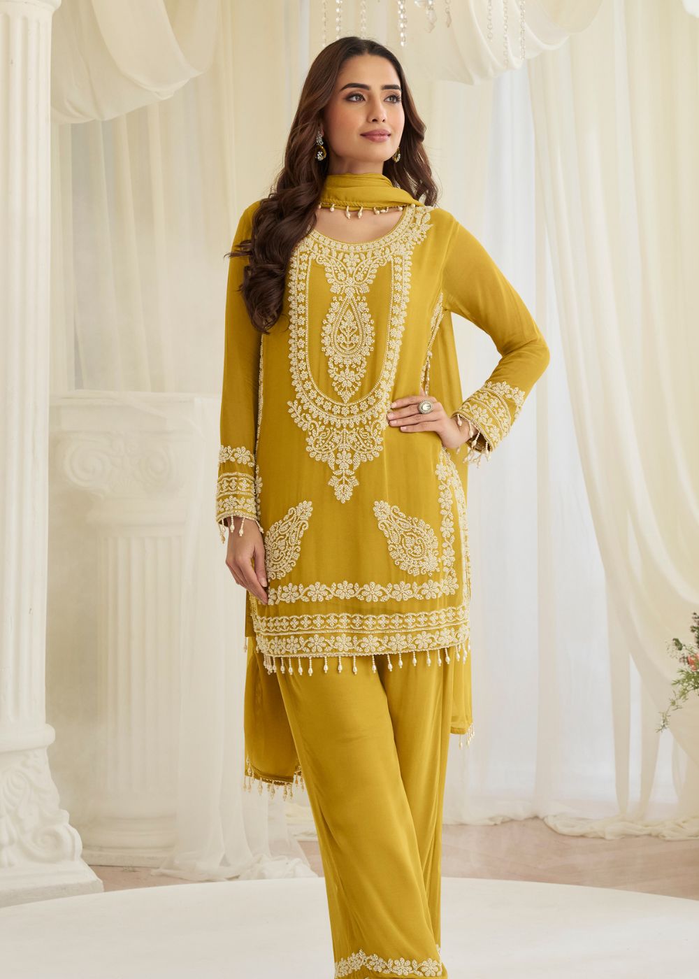 Mustard Glow Chinon Set