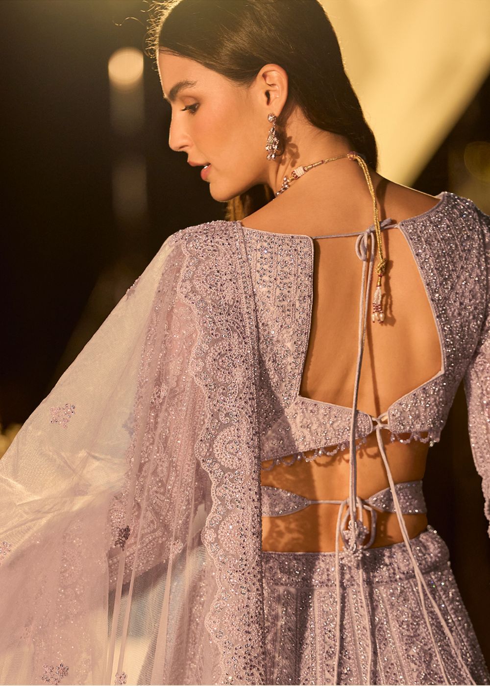 Lavender Luxe Lehenga Set