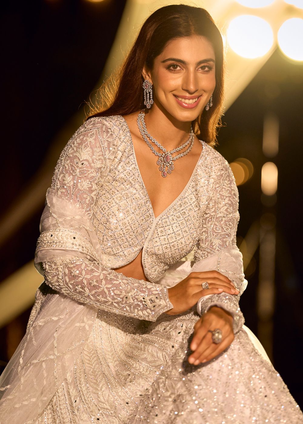 Ivory Royale Lehenga Set