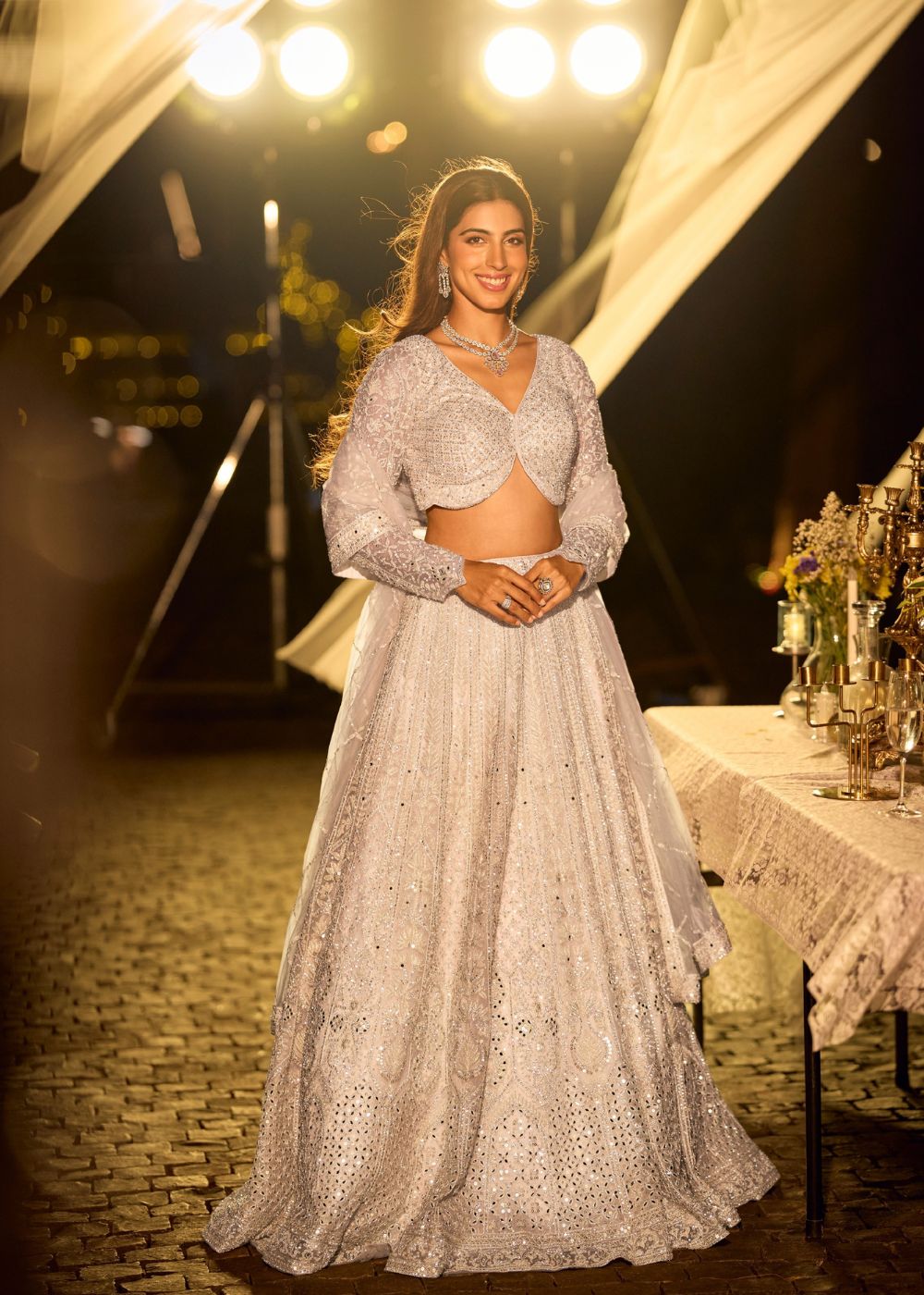 Ivory Royale Lehenga Set