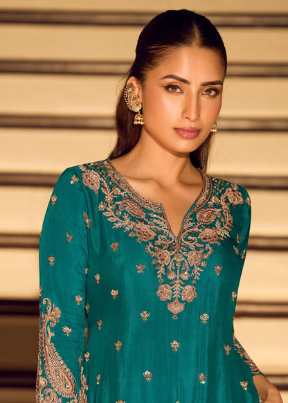 Teal Grace Chinon Set