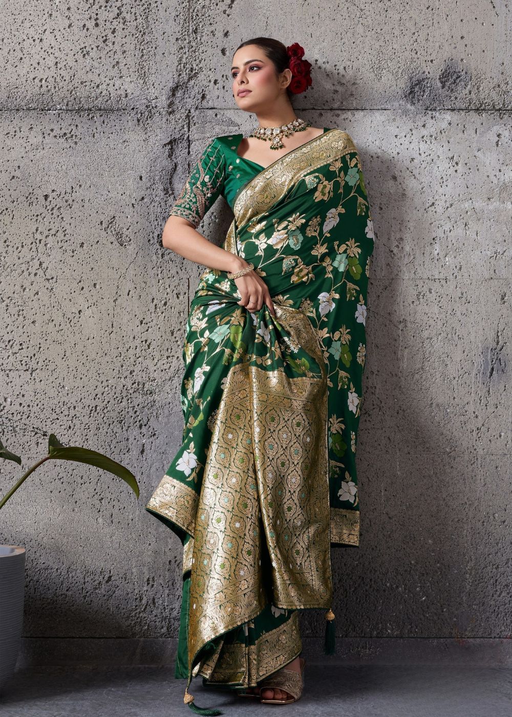 Emerald Green Signature Silk